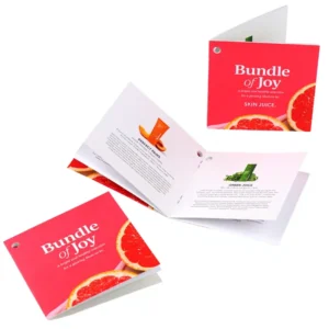 Full Color Saddle Stitch Eco-friendly Offset Printed Film Laminated Booklet Printing