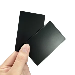 Full-Side Metal Digital NFC Business Card for Laser Engraving and Custom Printing
