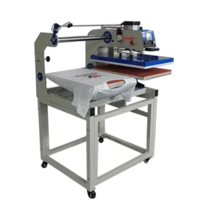 Fully Automatic Pneumatic Heat Press Machine for Garments Mini Transfer Printing T-Shirts