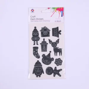Fun Decorative Carton Shaped Mirror Sticker for Interior Design and Home Decoration with UV Printing