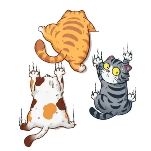 Funny Cat Car Sticker Creative Animal Styling Decals for Window Body Decoration Auto Pet Cat Decor Accessories