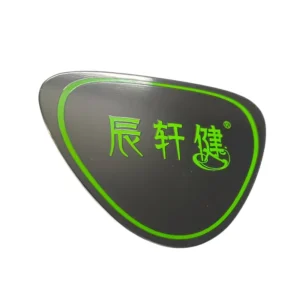 Furniture Aluminum Label Silk Screen Printing Color Font Embossed Metal Nameplate