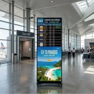 GOB P2 P2.5 Indoor LED Poster Screen HD Ad Display LED Beads Factory Direct