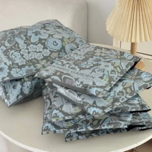 GRS LDPE Co-extruded Recyclable Self-adhesive Poly Mailer Shipping Bags Gravure Printing Custom Logo
