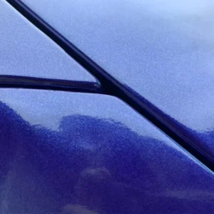 Galaxy Blue High-Gloss Metallic Vinyl Car Wrap Adhesive Protector Film Bubble-Free
