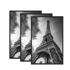 Gallery Wall-Hanging Double-Sided Waterproof Custom-Size Plastic Poster Frame Display