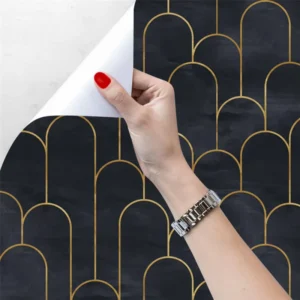 Geometric Wallpaper Removable Self-Adhesive Wall Mural for Bedroom Living Room Renovation
