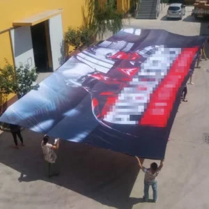 Giant Polyester Crowd Surfer Banner Flags for Football Sports Events and Stadiums with Digital Printing