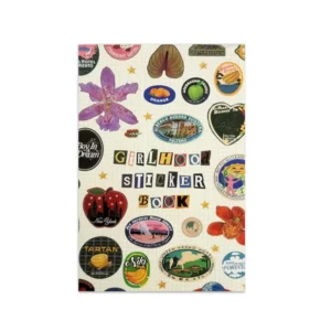 Girlhood Sticker Book Vintage Style Era Sticker Book