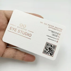 Glossy A3 A4 White Duplex Board Offset Printed Custom Business Cards