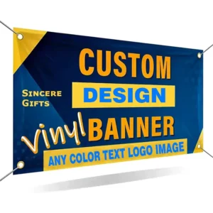 Glossy Water-Resistant PVC Flex Banner Custom Fabric Frontlit Backlit UV-Resistant Weather-Resistant