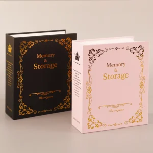 Gold Stamping 6 Inch Plastic Film Photo Album