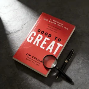 Good to Great by Jim Collins Business Leadership Corporate Success Enterprise Development Management Book