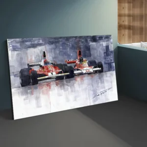 Graffiti Colorful Racing Car Custom Size Kart Wall Art Poster Print Canvas Painting