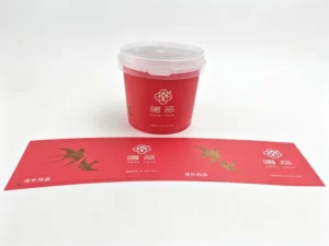 Gravure Printed Matte IML Food-Grade In-Mold Film for PP Plastic Buckets