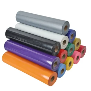 Gravure Printed PVC Sticky Easy Weed Cut Heat Transfer Vinyl Transfer Paper 1 Roll