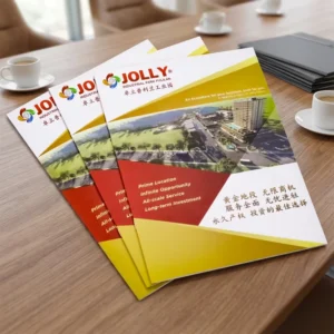 Guangzhou Corporate Catalog Custom Printing Book Pamphlet Brochure Magazine with Custom Size and Offset Printing