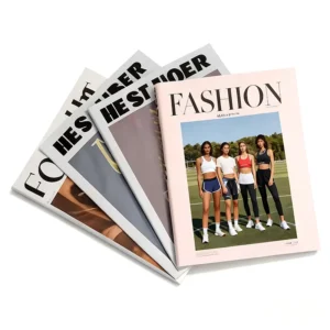 HG1295 Custom Catalogue Book Printing Fashion Magazine Printing Brochure Printing