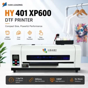 HY401 A3 30cm Low-Waste DTF Direct-to-Film Heat Transfer Printer for Custom T-Shirt Apparel