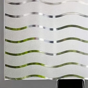 Half-Transparent Anti-UV Non-Adhesive Reusable Removable Static Cling Window and Wall Sticker
