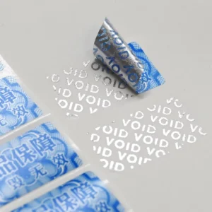 Half or Non-Transfer Warranty Void if Broken Waterproof Security Seal Stickers for Packaging