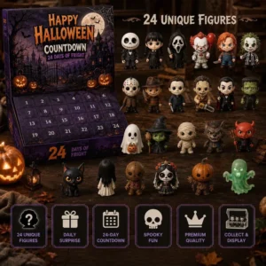 Halloween Countdown Advent Calendar 24 Days Mini Figures Spooky Ghost Blind Box