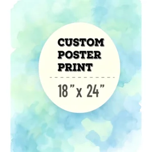 Halloween Custom Size Thick Waterproof UV-Resistant Eco-Friendly Paper Wall Advertising Poster