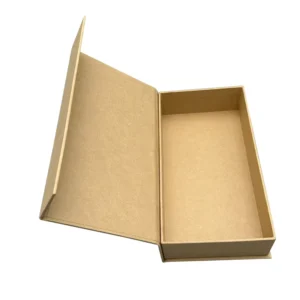 Handmade 1.5mm Rigid Book-Style Box, Art Paper Finish, Matte Lamination, Recyclable, for Gifts and Beauty Products