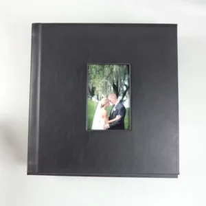 Handmade 12×12 Inch High Quality Photo Album Cover Leather Fabric or Linen for Portraits