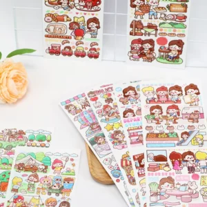 Handmade Adhesive Washi Journaling Stickers