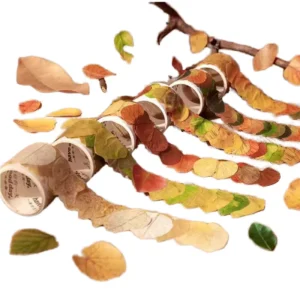 Handmade Eco-Friendly Waterproof Square Paper Adhesive Stickers for Holiday Decoration