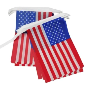 Hanging Banner with Multiple Connected Flags