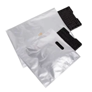 Hard Disk Drive Packaging Pouches Customized Hot Stamping Anti-Static Plastic Vacuum Bag ESD Moisture-Proof