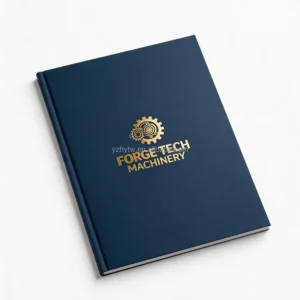 Hardcover Business Catalog Manufacturer Custom Logo Art Paper