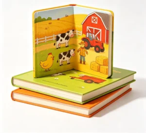 Hardcover Children’s Educational Puzzle Book with Art Paper and Coated Paper for Learning and Exercise