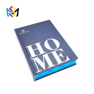 Hardcover Decorative Books with Blank Inner Pages, Custom Printing, Square Spine