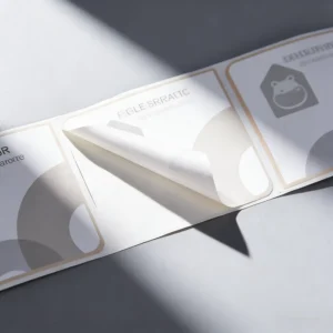 Health Care Product Bottle Labels, Oil-Proof Vinyl, Roll