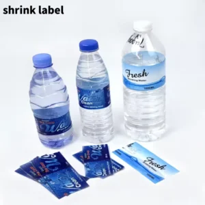 Heat-Sensitive PVC PET Shrink Sleeve Labels for Beverage and Mineral Water Bottles