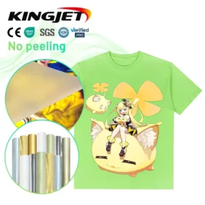 Heat Transfer DTF PET Film Digital Printable Clearing Water Print Paper A2 Hot Peel Acrylic for Clothing