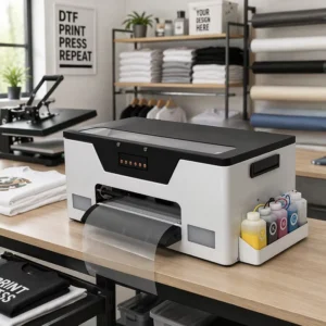 Heat Transfer Desktop T-Shirt XP600 Printhead A3 30cm DTF Printer for PET Film Printing