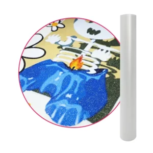Heat Transfer PET Film Roll for DTF Printing 30cm 60cm 120cm Glitter Transfer Film for T-Shirts