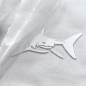 Heat Transfer Printed 3D Rubber Logo Heat Press T-shirt Label Rubber Silicone Clothing Label