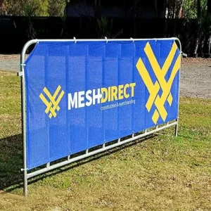 Heavy Duty Breathable UV Resistant Custom Print Mesh Vinyl Banner Football Match Commercial Plaza Brand Co branding Portable