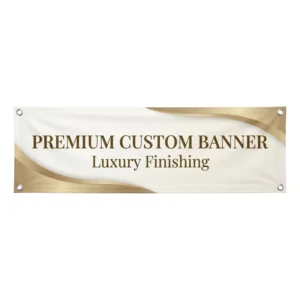 Heavy-Duty Custom Portable Waterproof Reusable PVC Banner for Corporate Display