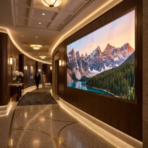 High Density Backlit Fabric SEG Banner for Interior Advertising Signage