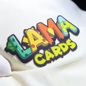 High Density Raised Logo T-Shirts 3D Silicone Heat Transfer Stickers for Clothing