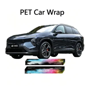 High-Gloss Metallic Star Blue PET Car Wrap Film Anti-Scratch Waterproof Self-Adhesive Vinyl Sticker