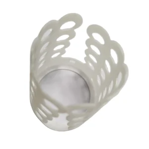 High Precision 3D Printed Rapid Prototype Hollow Pattern Plastic Cylinder Custom Service