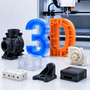 High Precision Custom Metal 3D Printing Service Industrial Parts Manufacturing SLM DMLS ISO9001