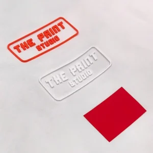 High Quality 3D Silicone Transfer Printing Vinyl DTF T-Shirts Clothing 3D Silicone Heat Transfers for Clothing Labels